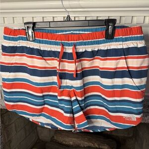 The North Face Multicolor Striped Shorts